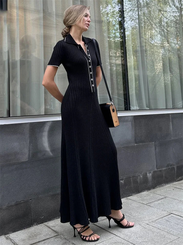 Vestido Tricô Confort
