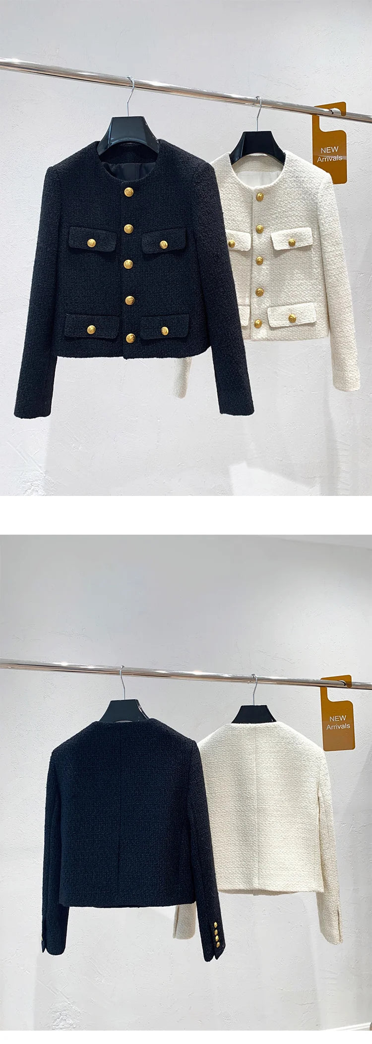 Blazer/Casaqueto - Tweed Alta costura