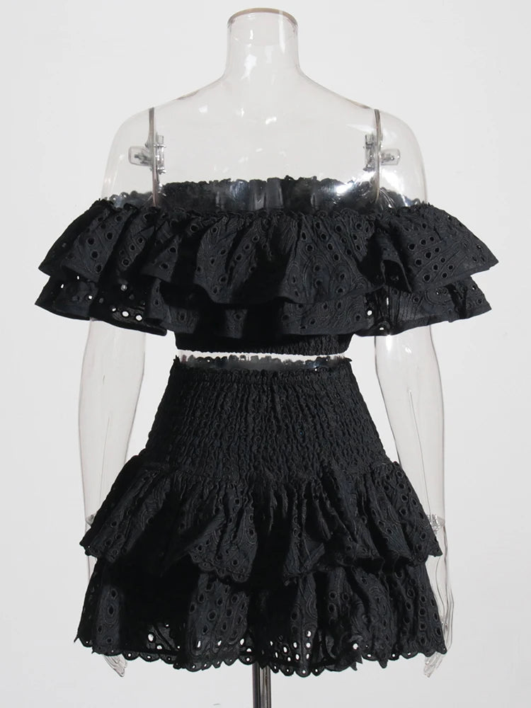 Conjunto em Laise Novidade Verão