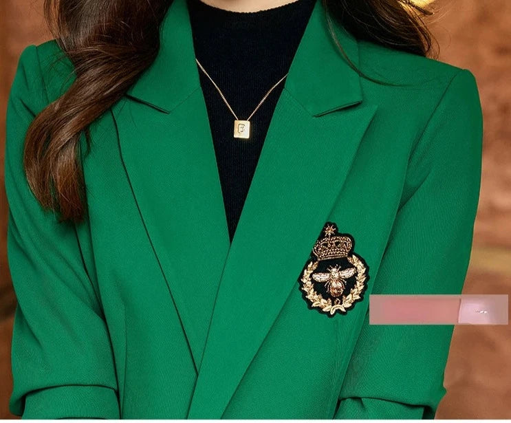 Conjunto Blazer e Saia plissada - Alfaiataria