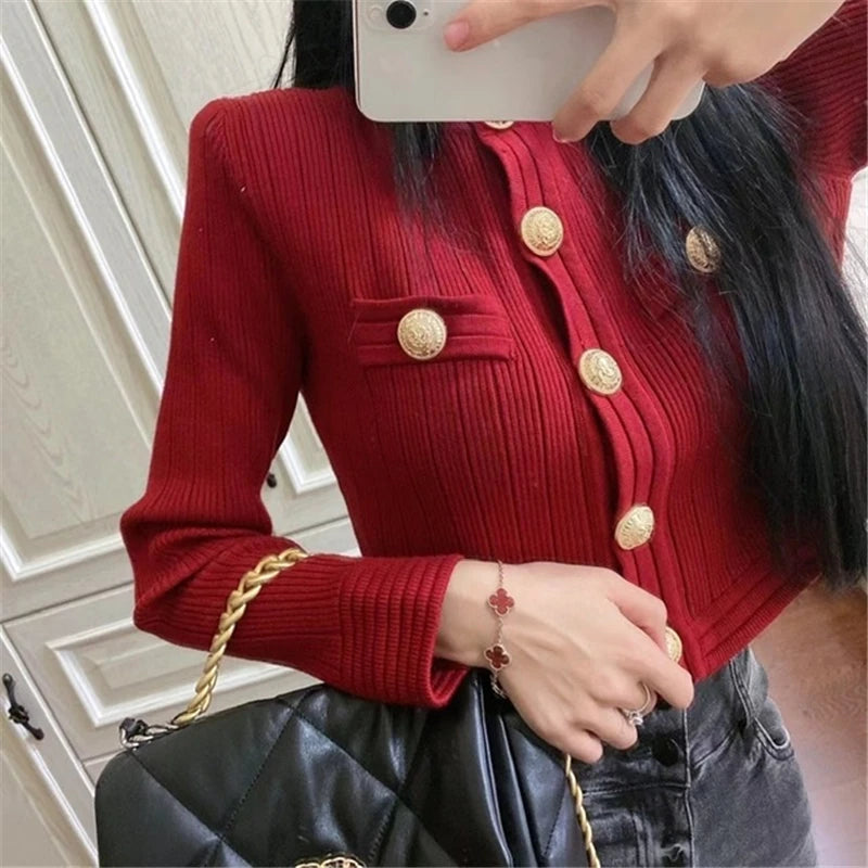 Cardigan Modal Com botões -