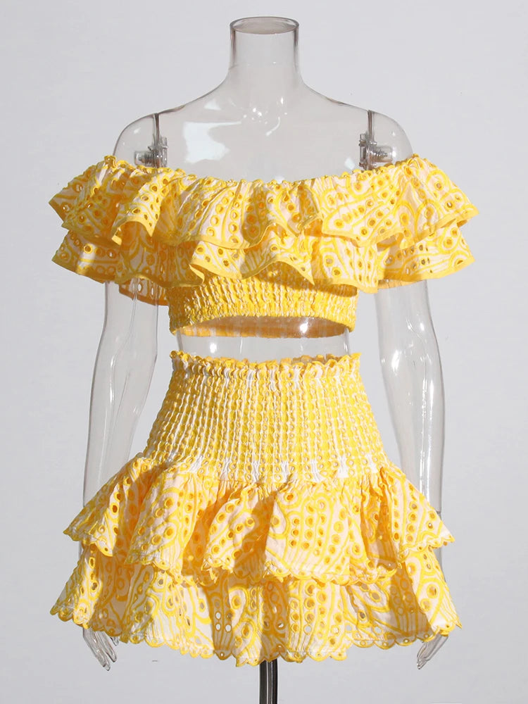 Conjunto em Laise Novidade Verão