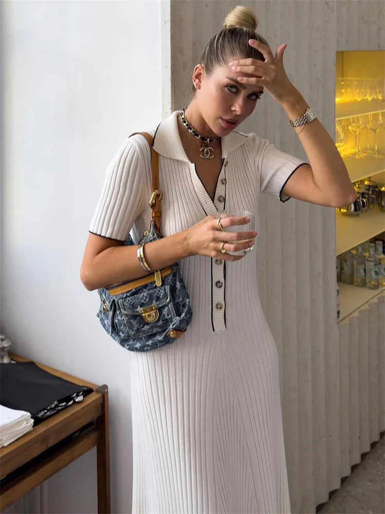 Vestido Tricô Confort
