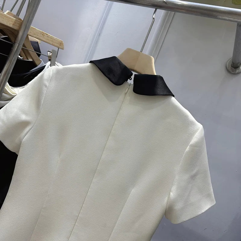 Vestido Bordando Mão Alfaiataria Luxo