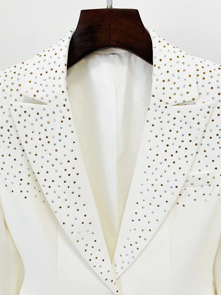 Blazer Alfaiataria Luxo Cristal