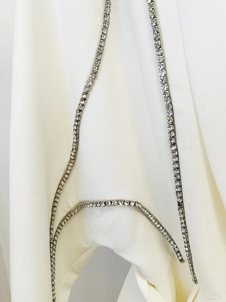 Conjunto de Blazer com Manga Batwing e Shorts - Estilo e Elegância