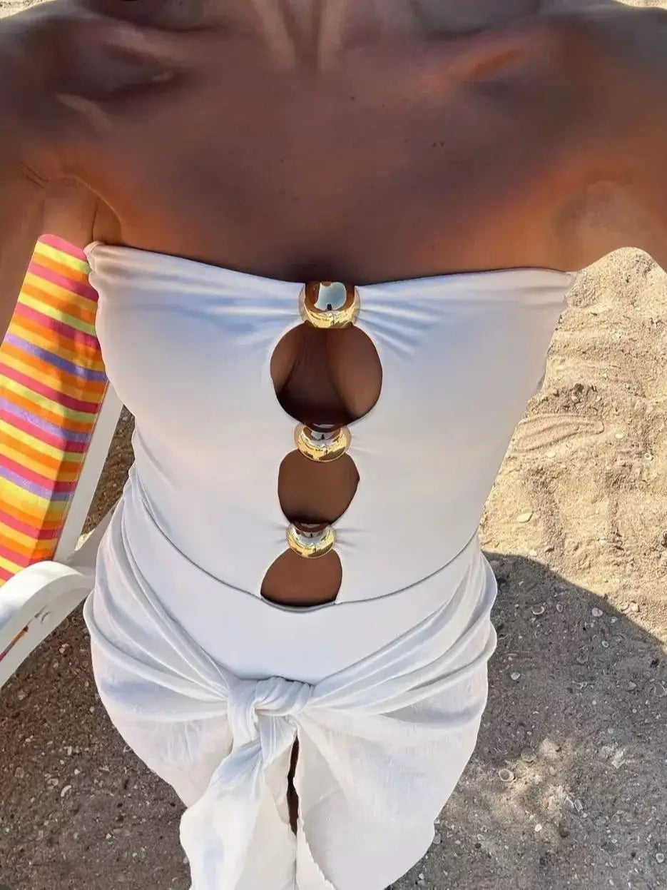 Maiô Tomara Que Caia Detalhado  - Elegância e Sofisticação