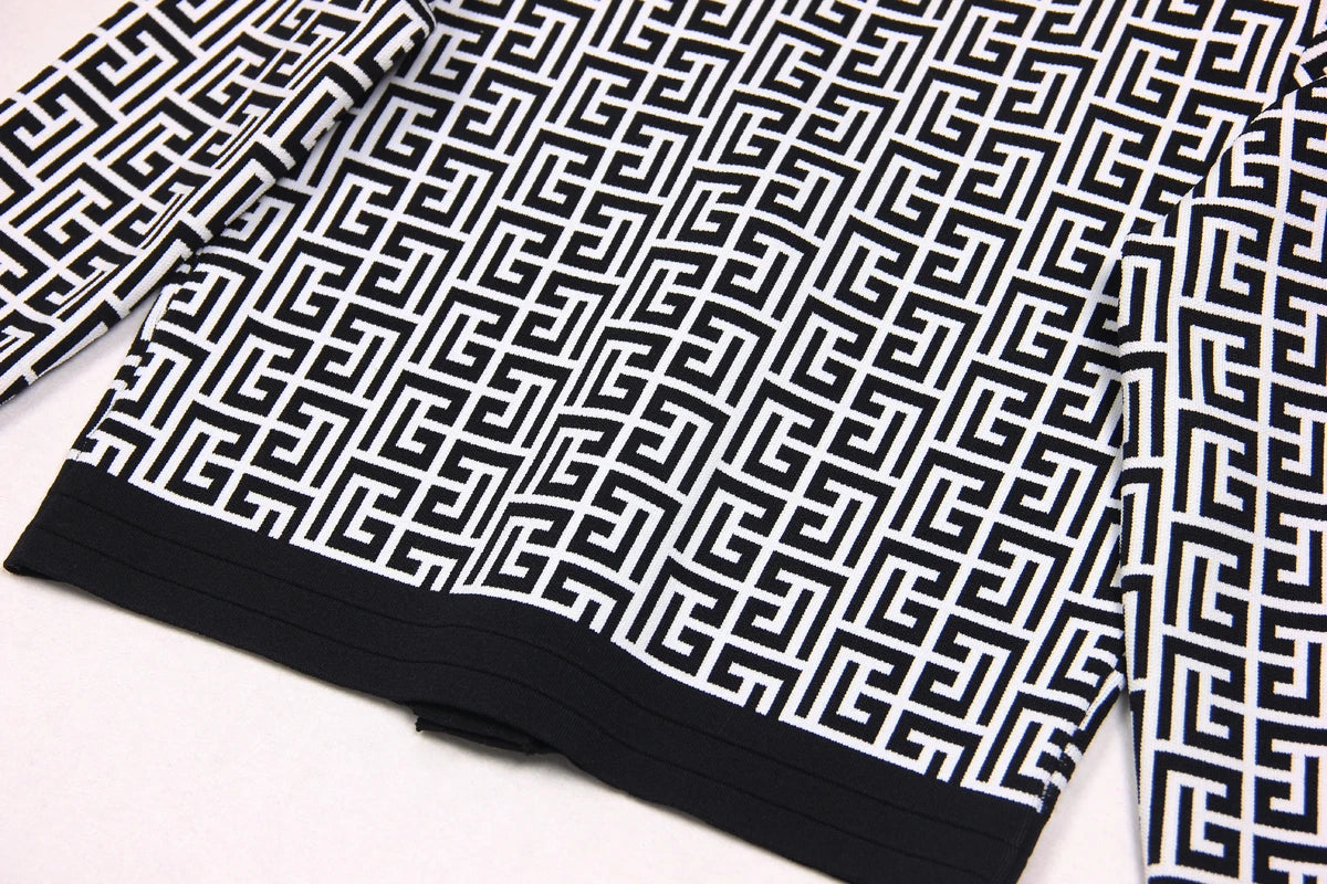 Cardigan Luxo Com monograma