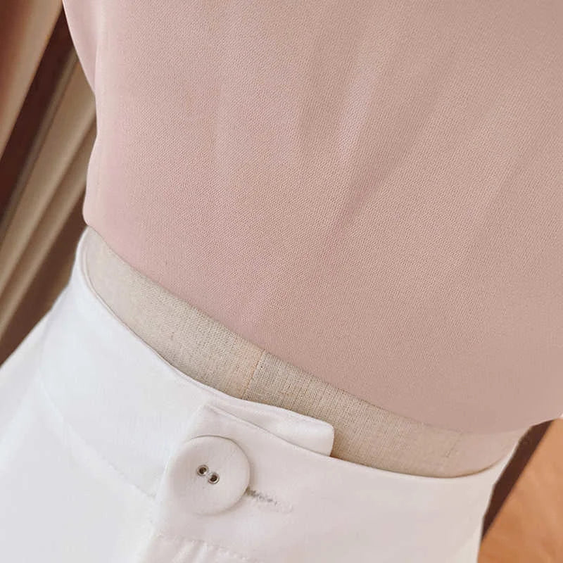 Colete com Laço Grande e Alças Finas - Estilo Sexy e Elegante