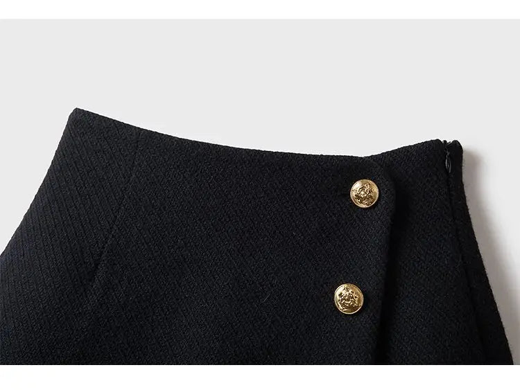 Shorts saia Alfaiataria sofisticado - Novidade