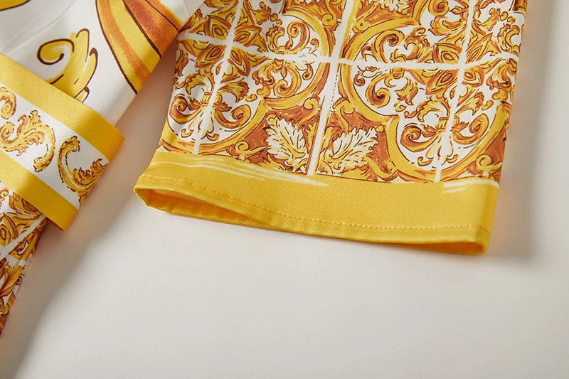 Vestido Estampa DG - Novidade