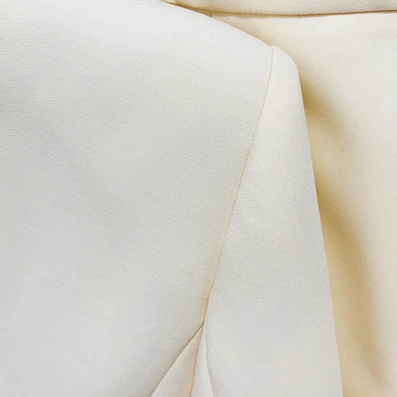 Conjunto Alfaiataria com detalhe botões elegante