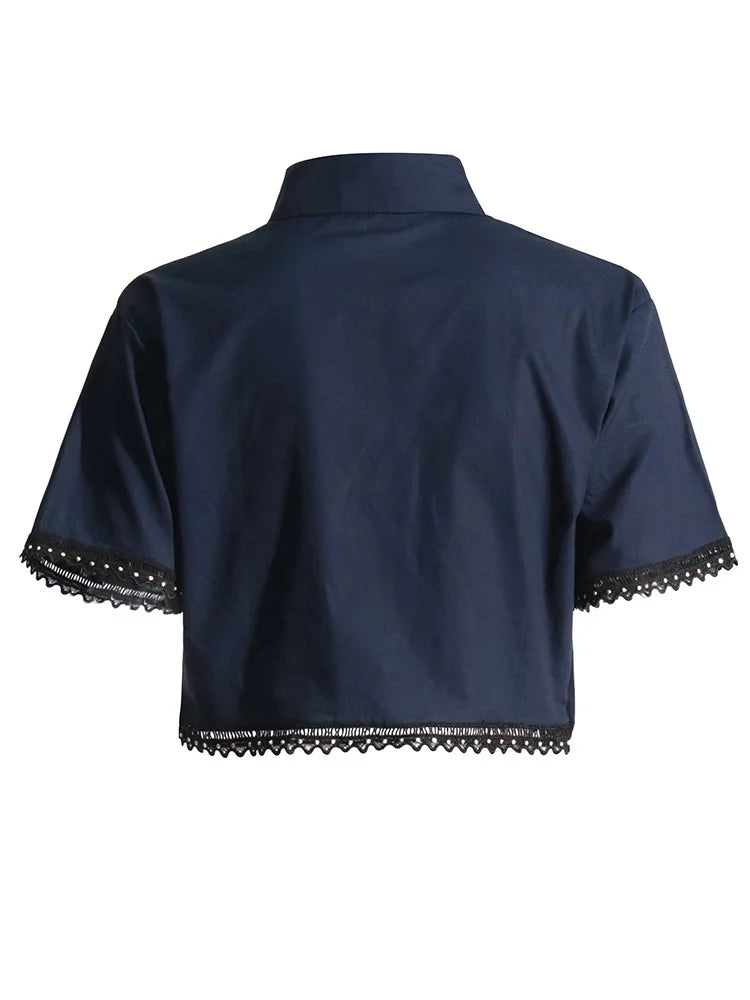 Conjunto Slim de Duas Peças - Detalhes bordados na Renda