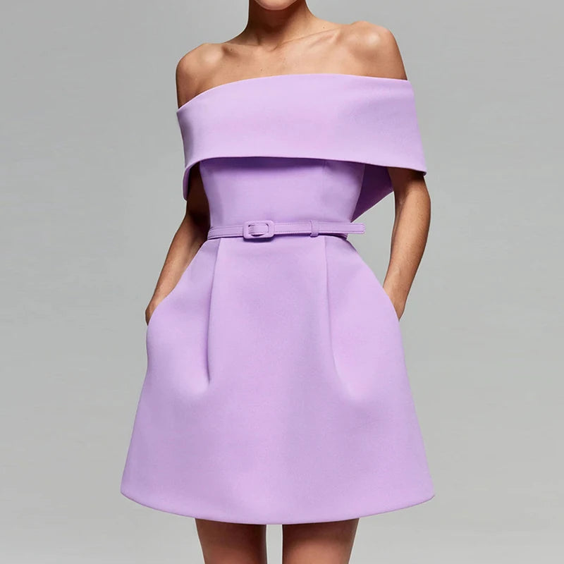 Vestido Ombro a Ombro – Elegância e Charme Atemporal