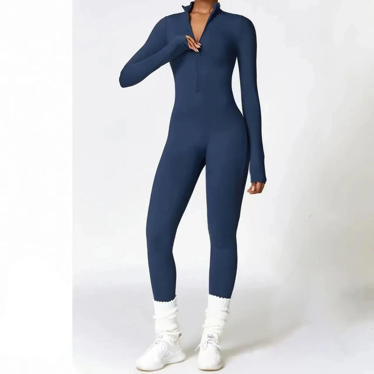 Macacão sem costura outerwear alta elasticidade