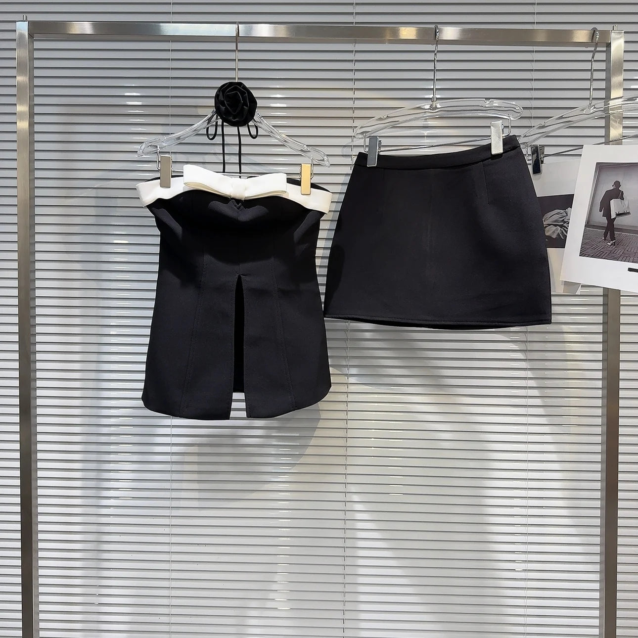 Conjunto Alfaiataria Com Detalhe Laço