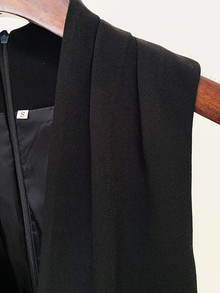 Macacão Com bordado pedras alfaiataria