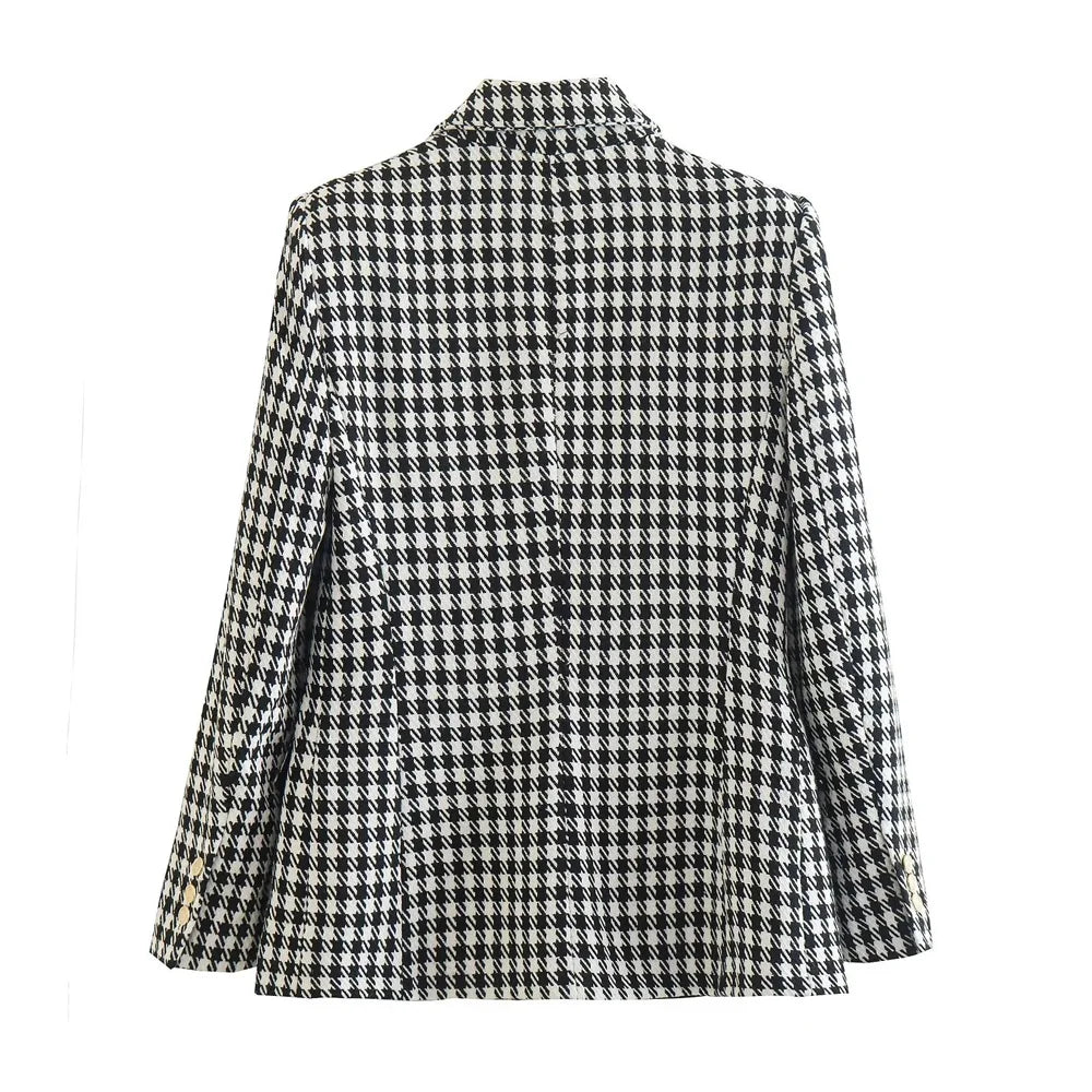 Blazer Xadrez Estruturado