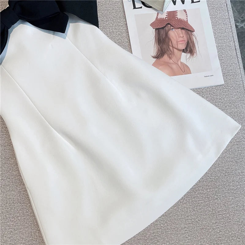 Vestido com Laço Alfaiataria - elegante