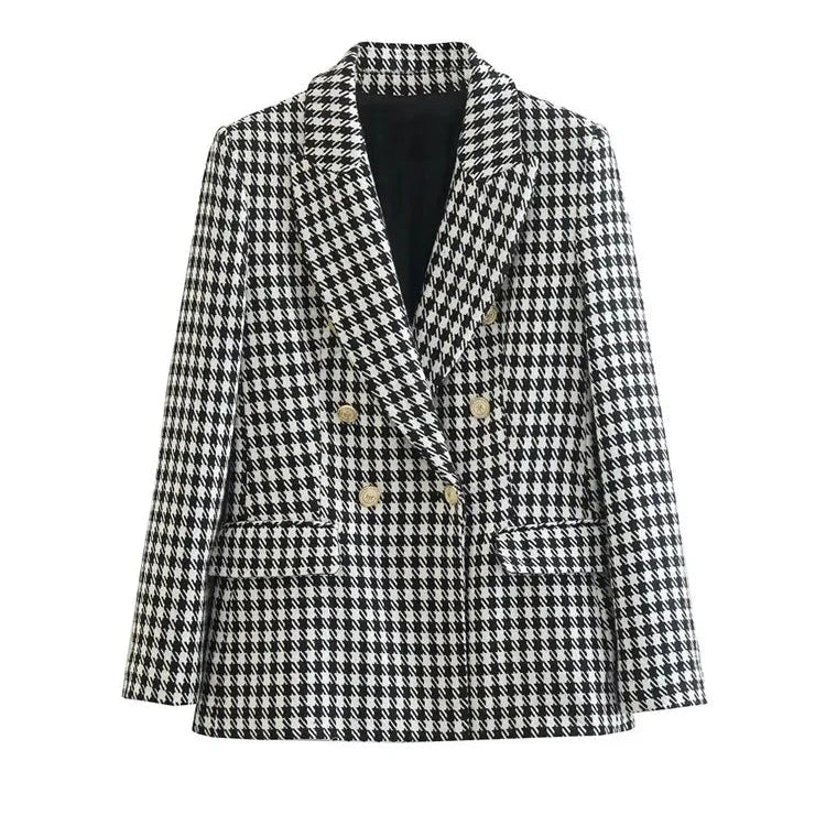 Blazer Xadrez Estruturado