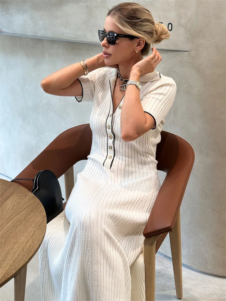 Vestido Tricô Confort