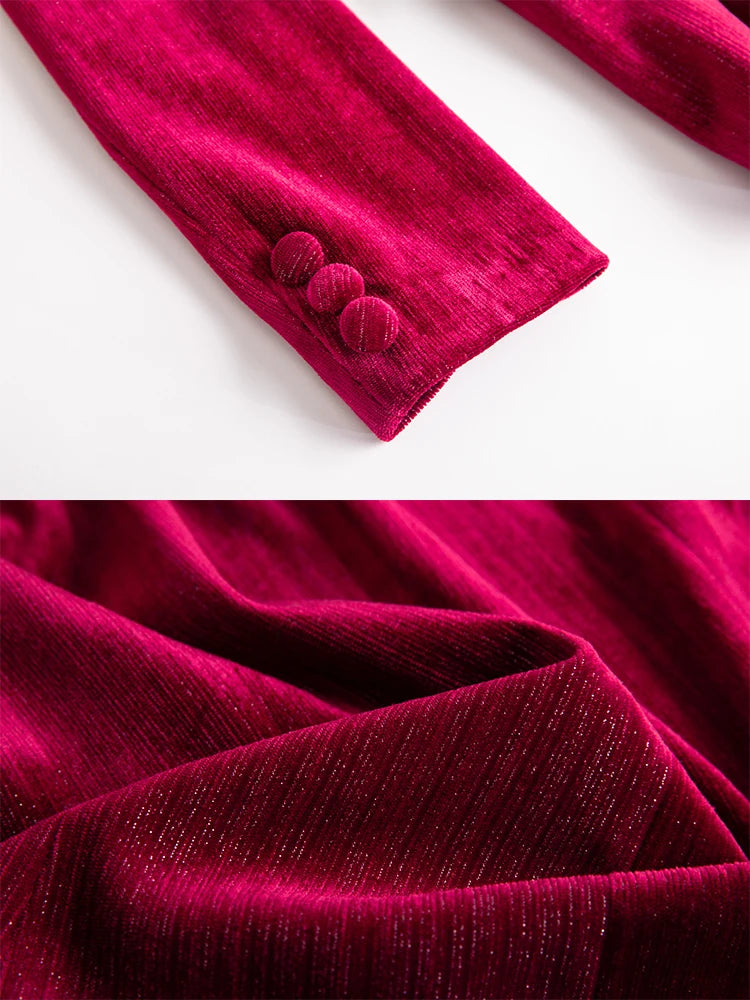 Conjunto Veludo Inverno Alfaiataria