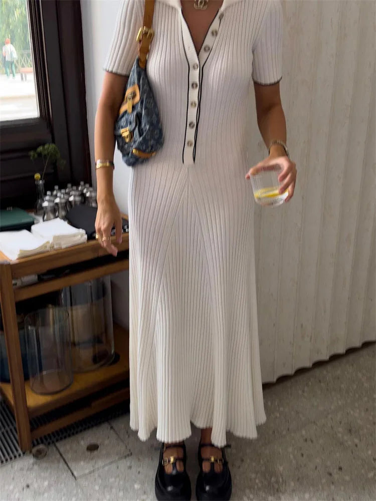 Vestido Tricô Confort