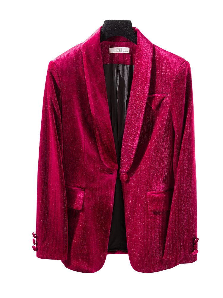 Conjunto Veludo Inverno Alfaiataria