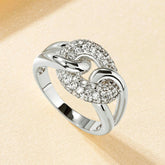 Anel de Luxo – Banhado a Ouro 14k
