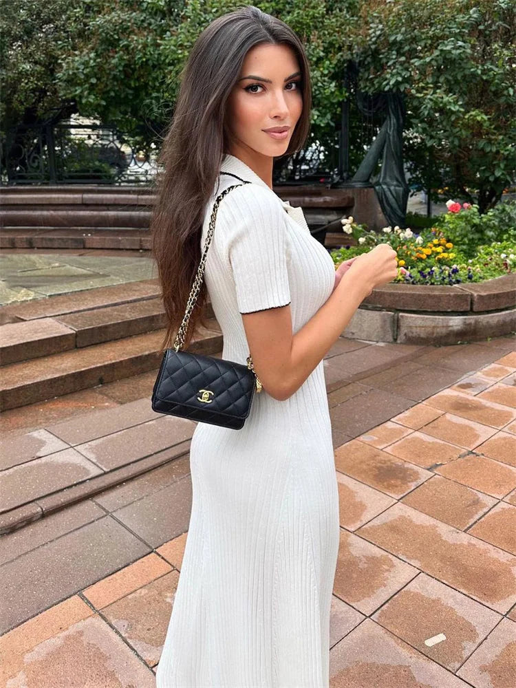 Vestido Tricô Confort