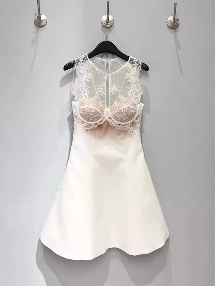 Vestido Renda Sexy - Novidade