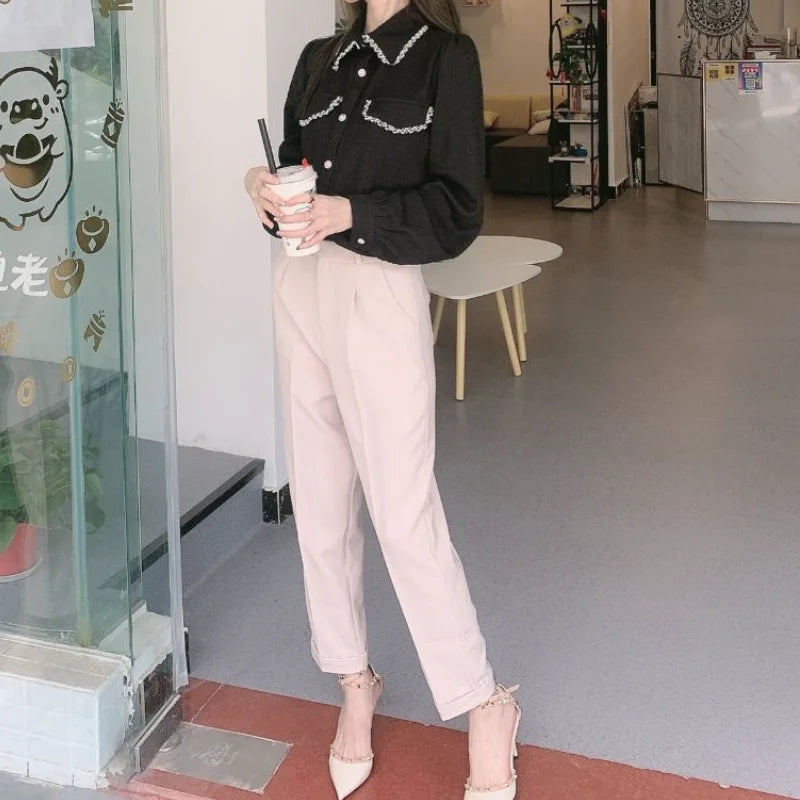 Calça Alfaiataria Com Cinto
