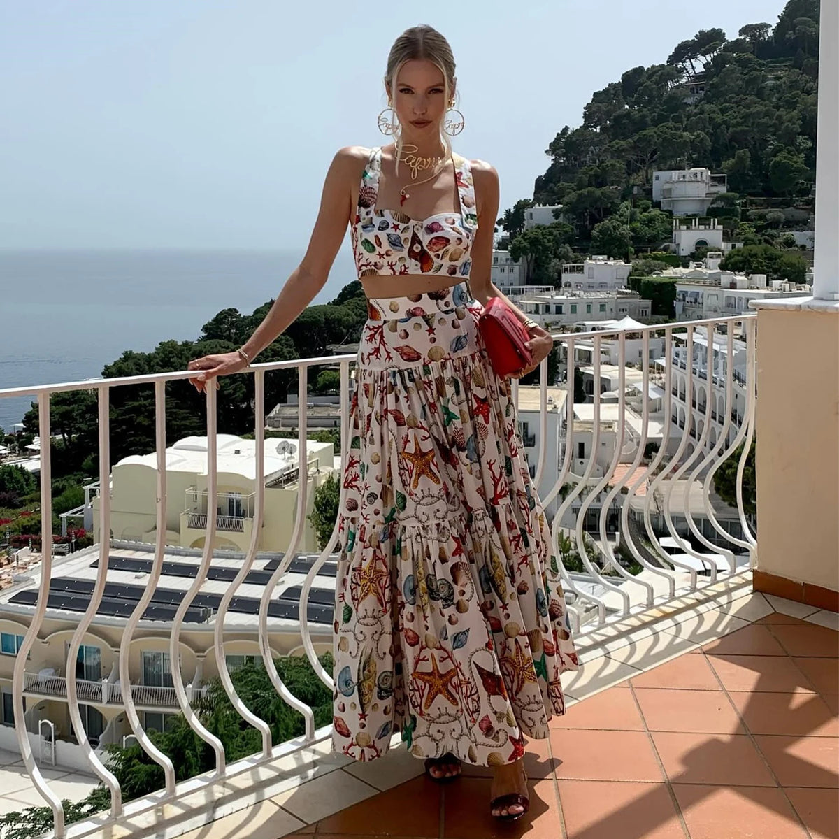 Conjunto Maio com Sustentação e Saída de Praia - Elegância e Sofisticação