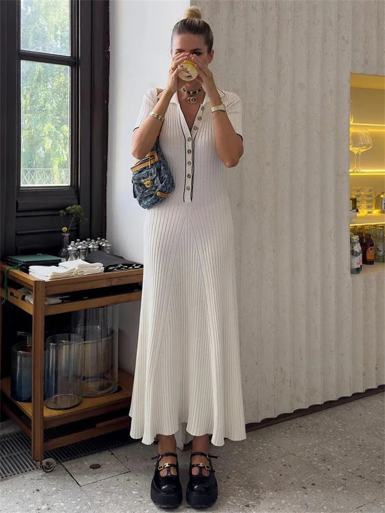 Vestido Tricô Confort