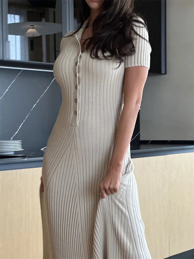 Vestido Tricô Confort