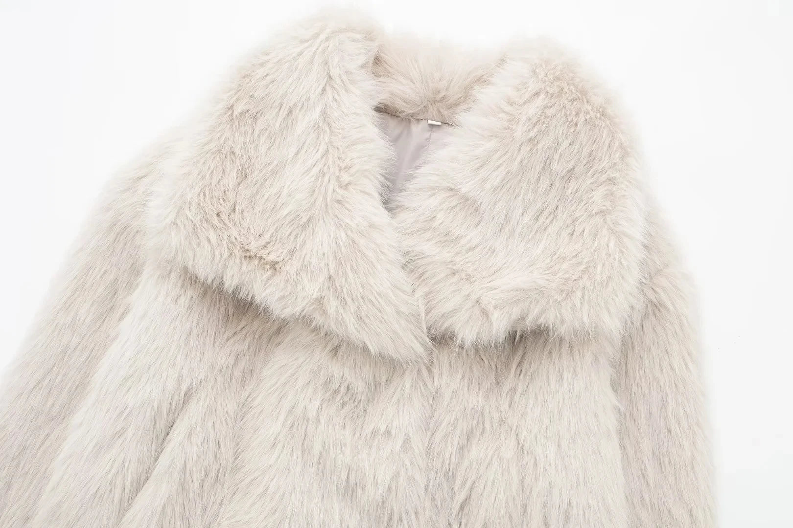 Casaco de Pelo ecologico -  Elegante e sofisticado