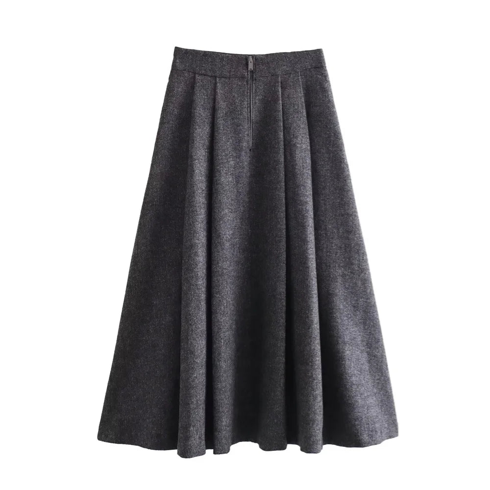 Conjunto, saia midi ou Blazer Elegante - alta moda