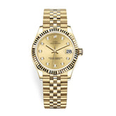 Relógio Feminino – Luxo Fashion, Quartzo, Aço, Com Strass