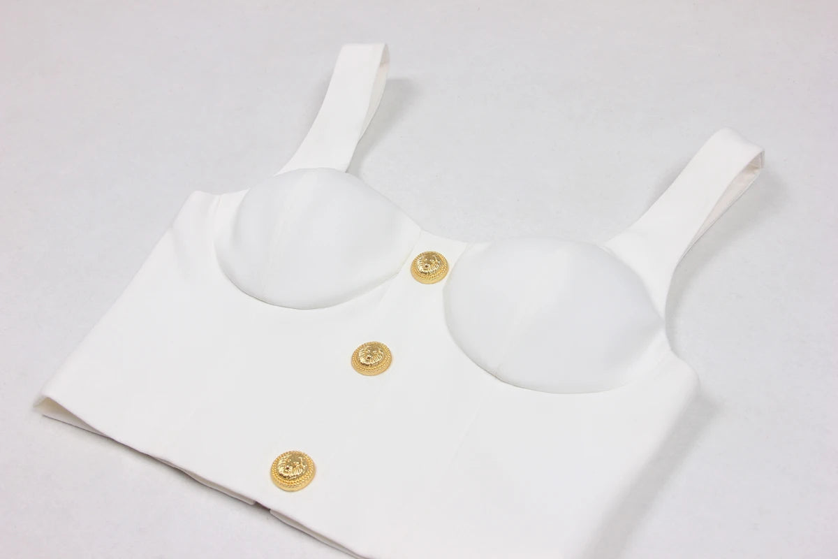 Conjunto Saia E top Alfaiataria Alta Costura