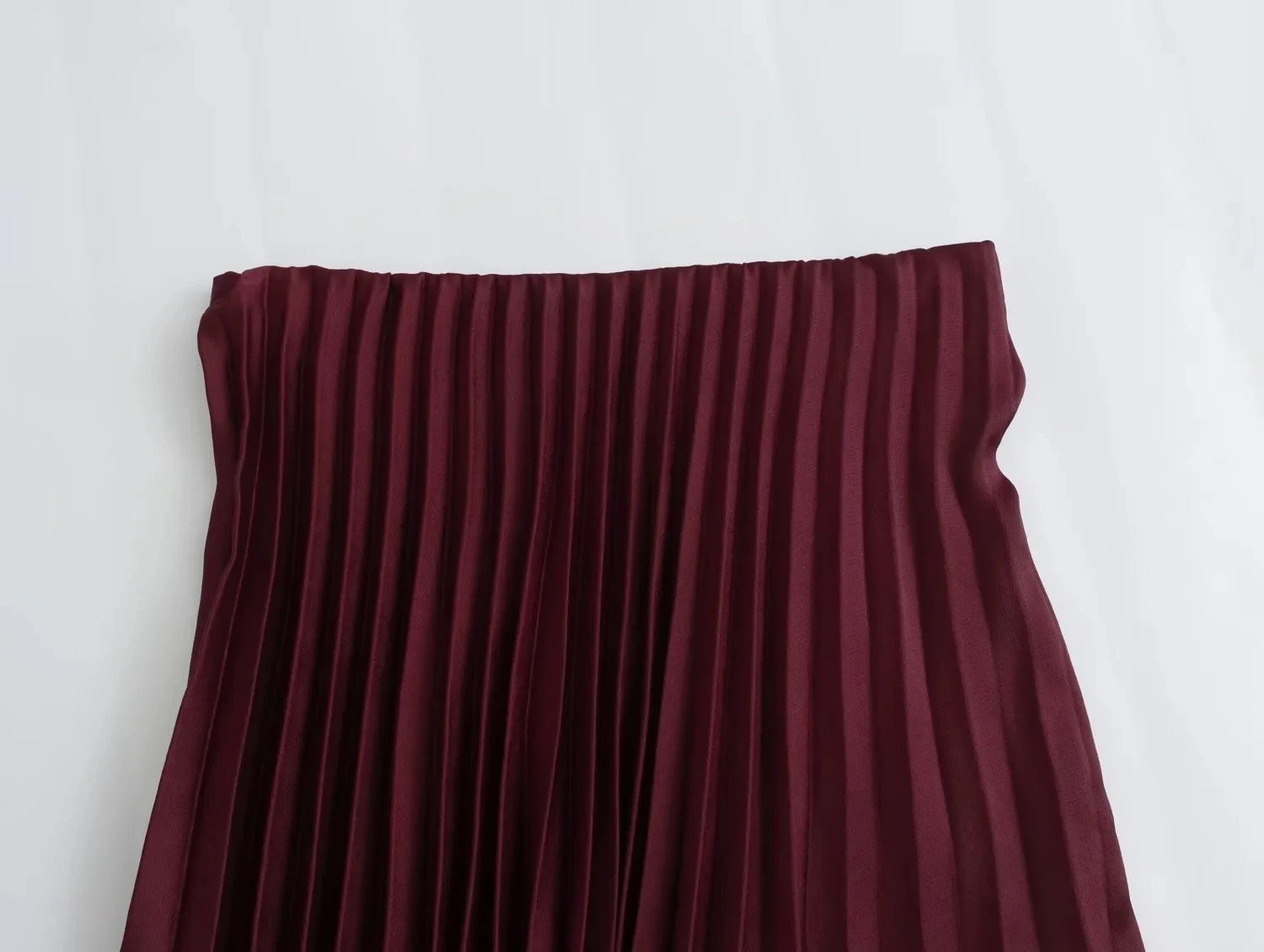 Saia Plissada Elegante Sofisticada