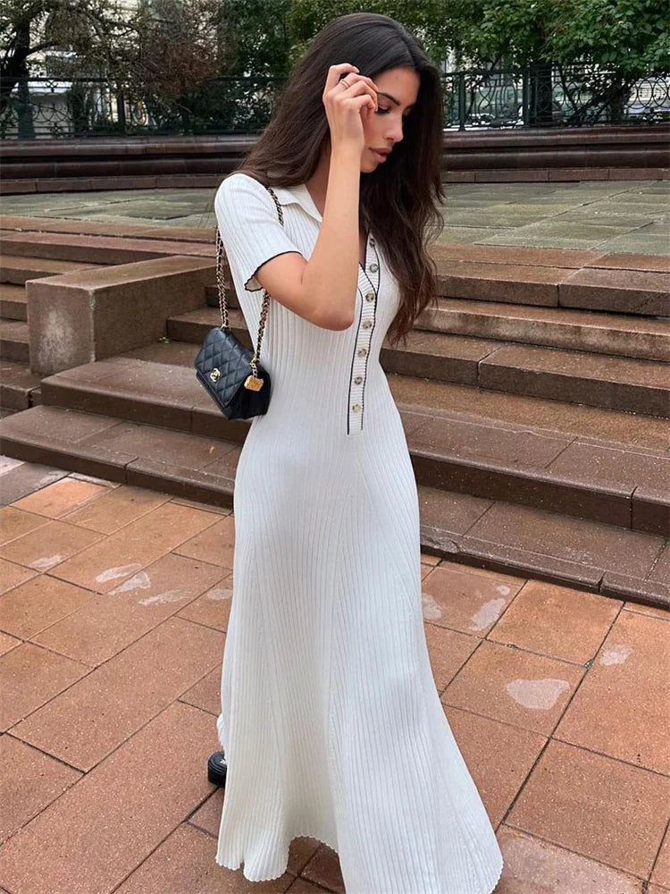 Vestido Tricô Confort