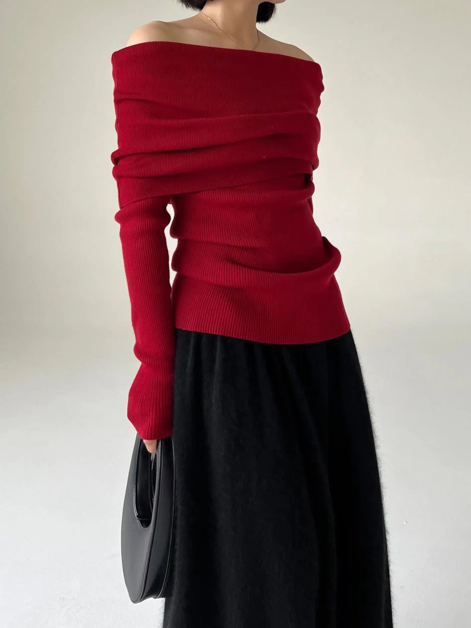 Blusa Ombro a Ombro  Modal - Coleção Classic