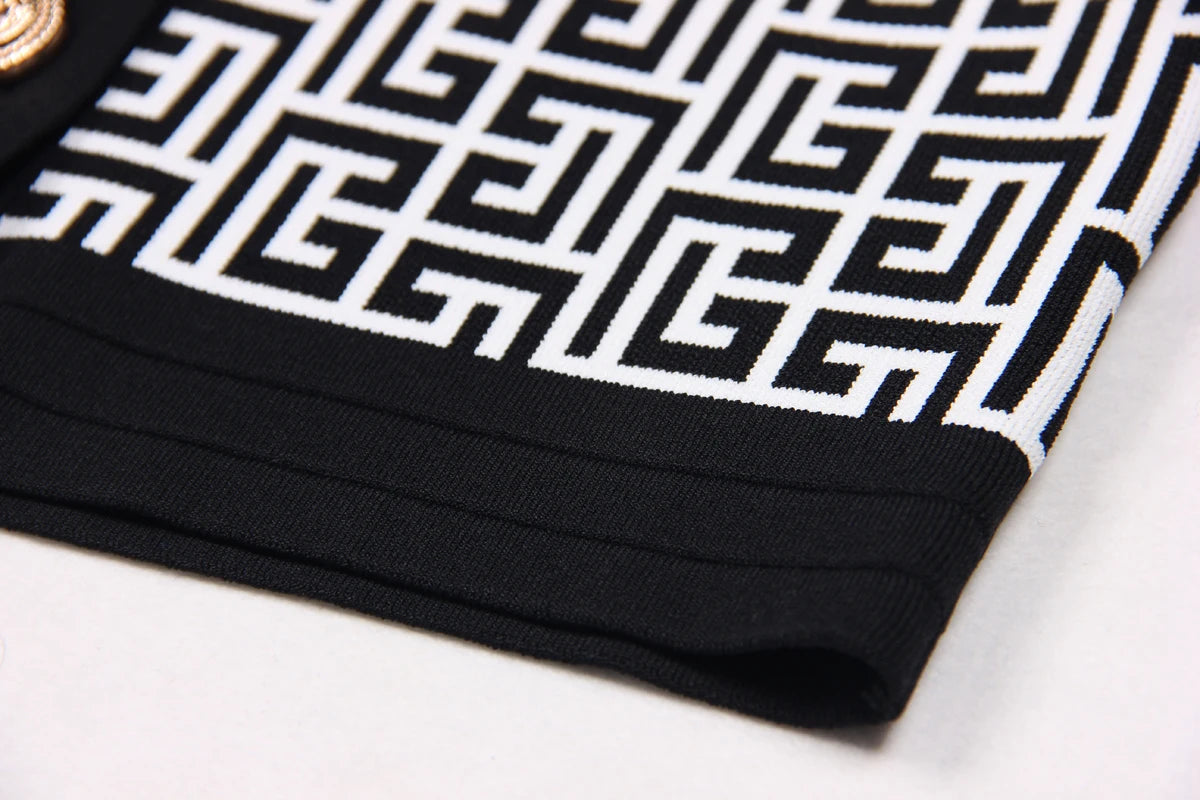 Cardigan Luxo Com monograma