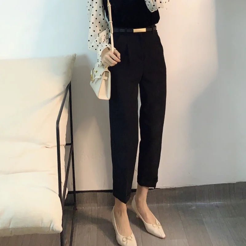 Calça Alfaiataria Com Cinto