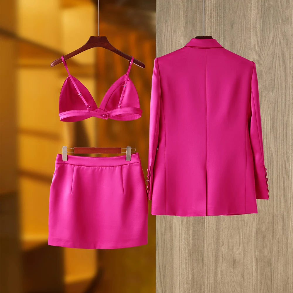Conjunto Alfaiataria três peças - luxo SEA DRESS