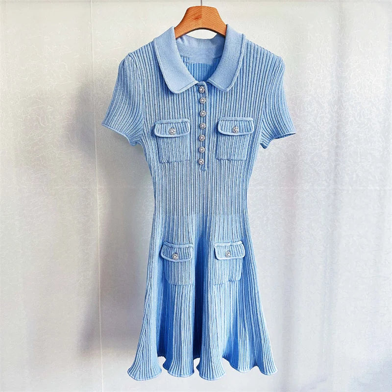 Vestido Tricô de modal - caimento perfeito