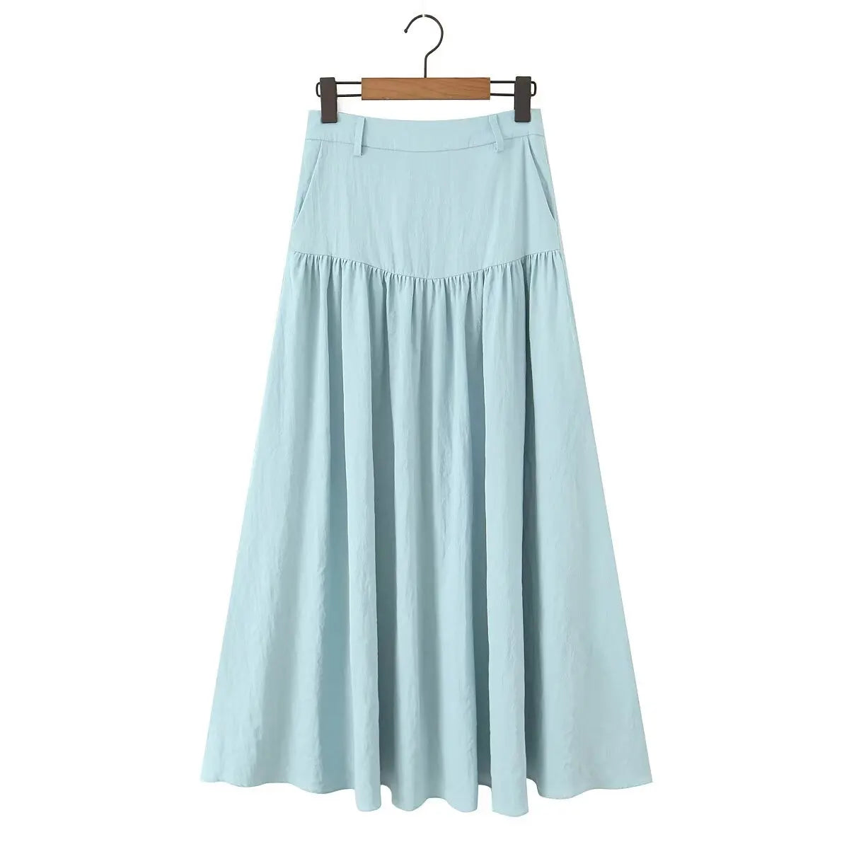 Conjunto – Colete Sem Mangas + Saia plissada com Bolsos