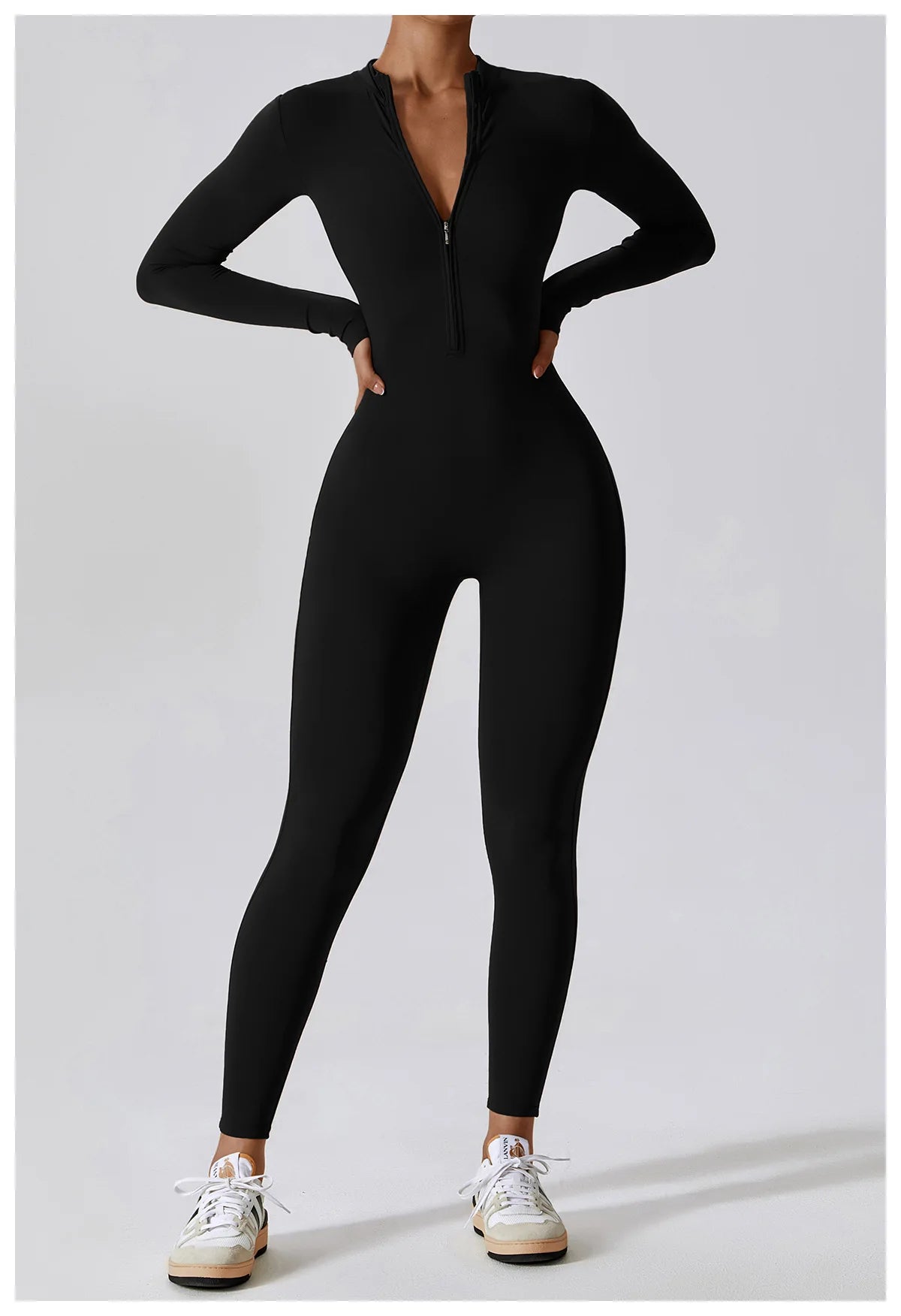 Macacão sem costura outerwear alta elasticidade