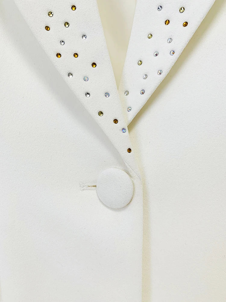Blazer Alfaiataria Luxo Cristal