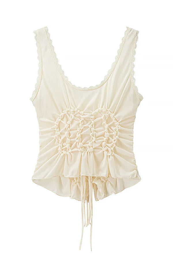 Top Modelo Escultural com Drapeado Delicado e Decote em V – Silhueta Elegante e Ajuste Modelado